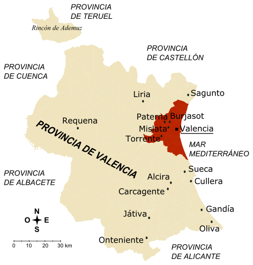 provincia de valencia