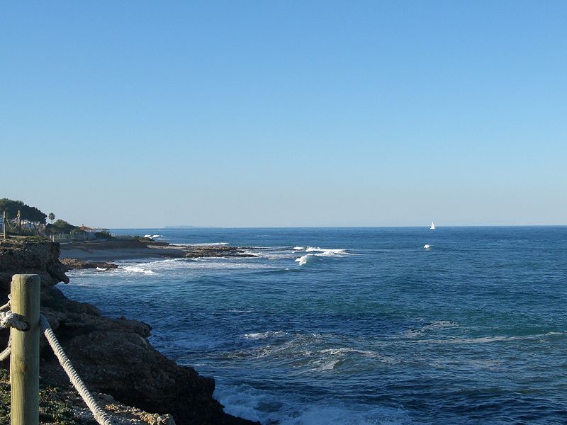 Paisaje maritimo en la Marina Alta
