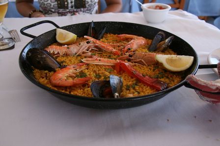 Paella marinera en Cullera